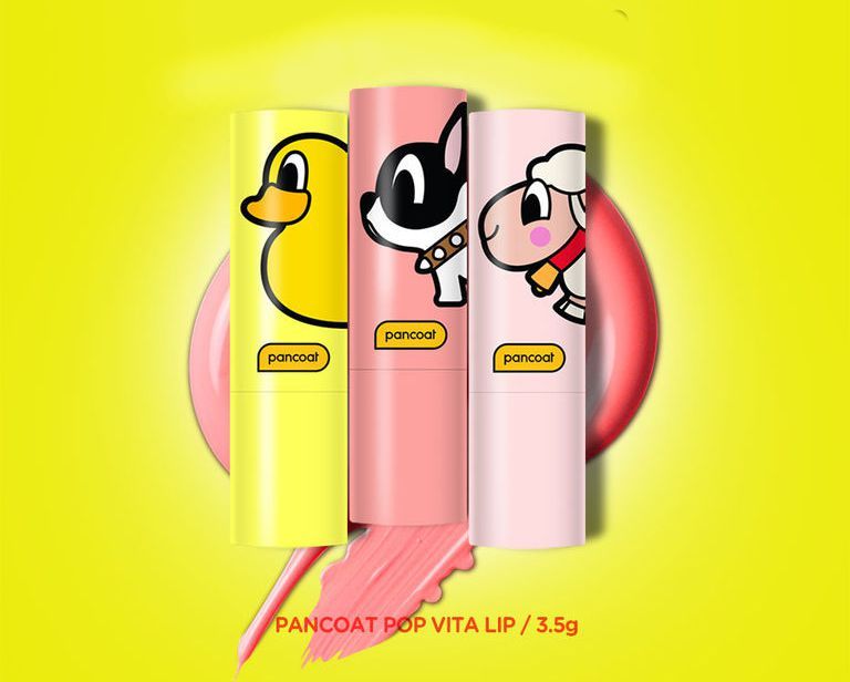 Цветные бальзамы для губ BORNTREE Pancoat Pop Vita Lip